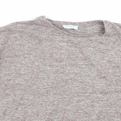 Papaya Womens Pink  Jersey Pullover Sweatshirt Size 18