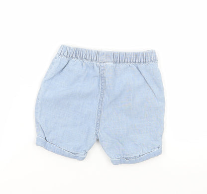 TU Baby Blue  Denim Cropped Trousers Size 6-9 Months