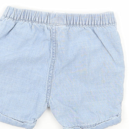 TU Baby Blue  Denim Cropped Trousers Size 6-9 Months