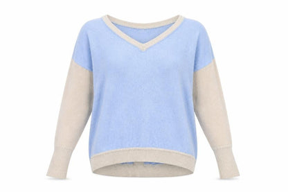 Charli Womens Blue  Knit Pullover Jumper Size XS