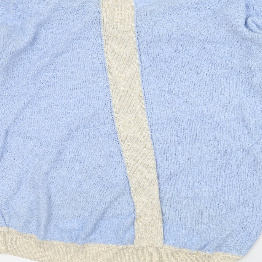 Charli Womens Blue  Knit Pullover Jumper Size XS
