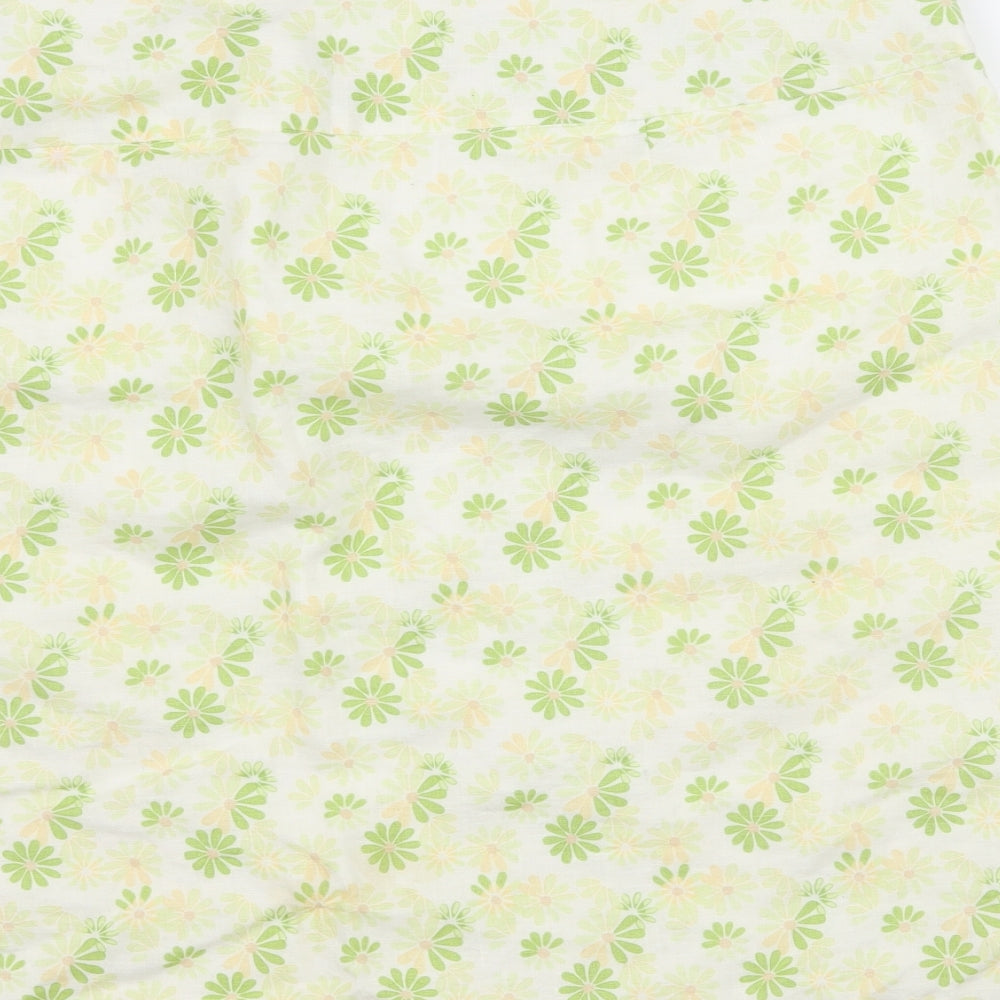 Kaliko Womens Green Geometric  A-Line Skirt Size 18