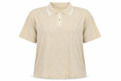 Womens UK Size XL Bonmarché Beige Basic T-Shirt