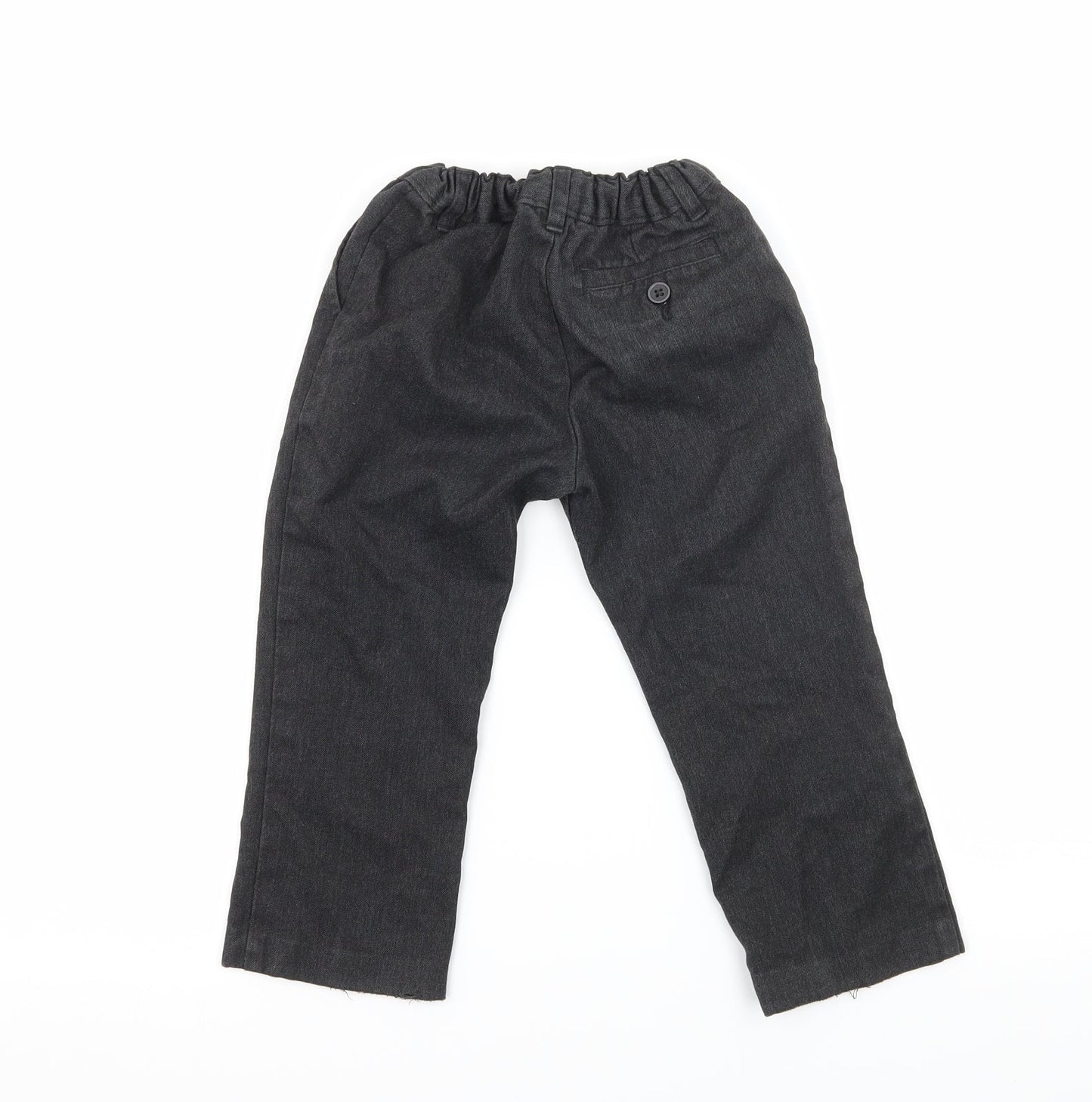 F&F Boys Grey   Dress Pants Trousers Size 3-4 Years