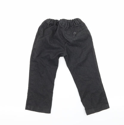 F&F Boys Grey   Dress Pants Trousers Size 3-4 Years