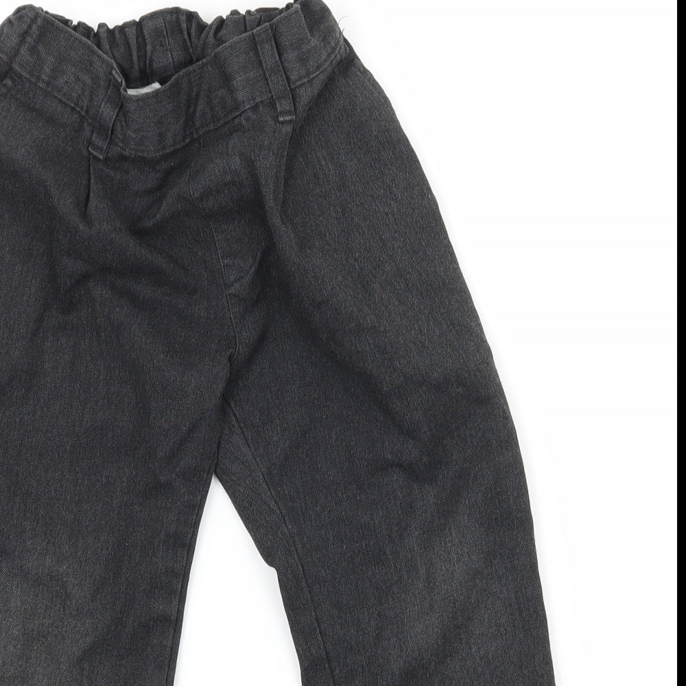 F&F Boys Grey   Dress Pants Trousers Size 3-4 Years