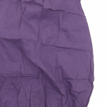 name it Girls Purple Geometric  T-Shirt Dress  Size 9-10 Years  - Star