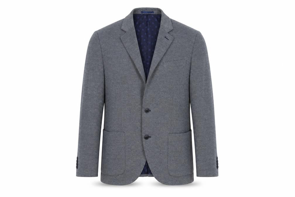 Mens UK Size 40 Canda Regular Grey Suit Jacket