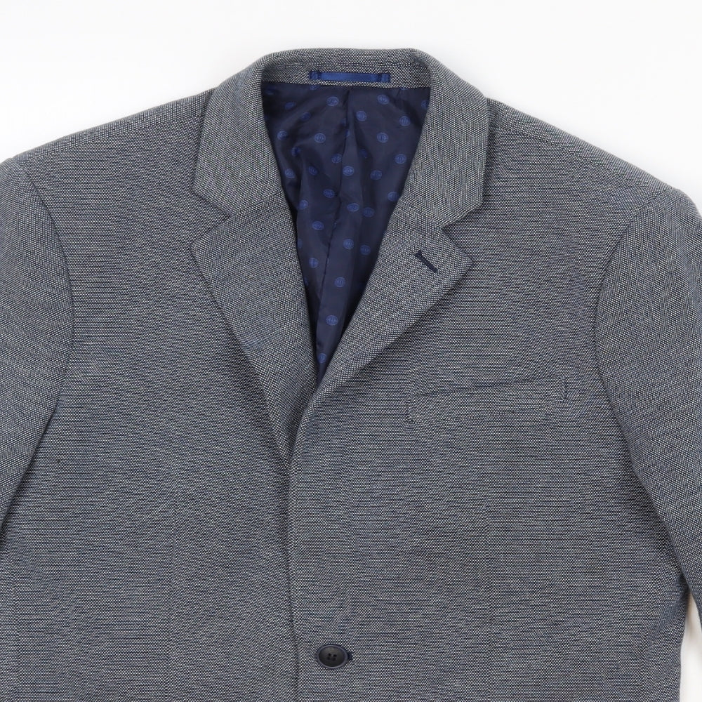 Mens UK Size 40 Canda Regular Grey Suit Jacket