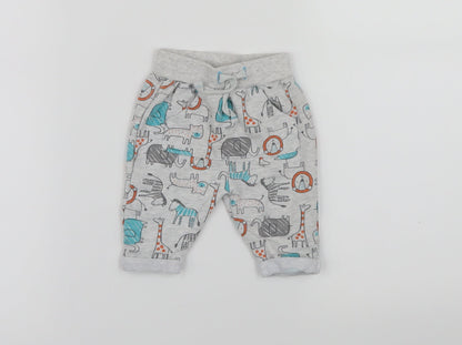 Primark Baby Multicoloured Animal Print  Sweatpants Trousers Size 0-3 Months