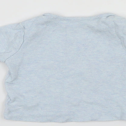 Boots Mini Club Baby Blue Solid  Cami Pyjama Top Size 0-3 Months