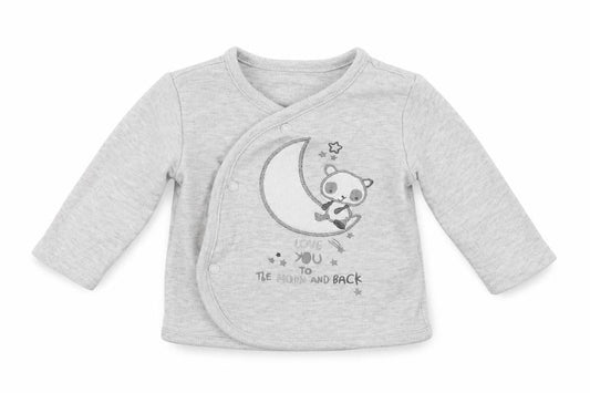 Primark Baby Grey Solid  Capri Pyjama Top Size 3-6 Months