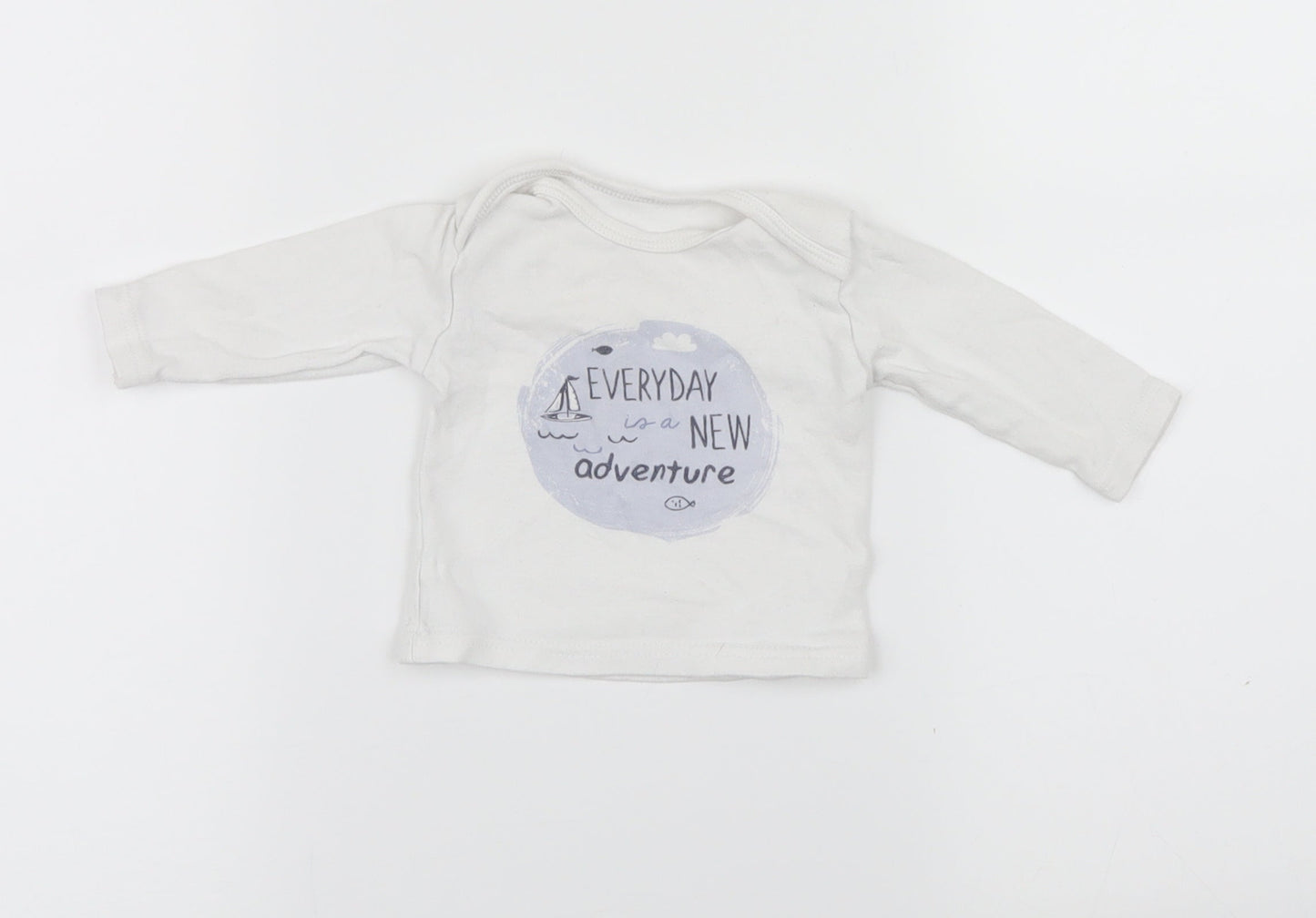 Matalan Baby White   Basic Casual Size 0-3 Months