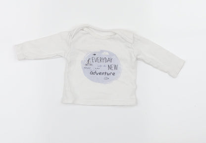 Matalan Baby White   Basic Casual Size 0-3 Months