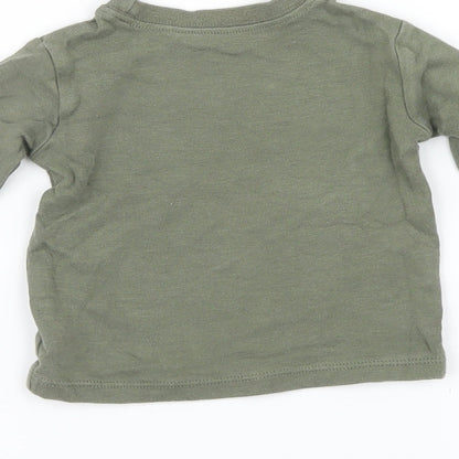 George Baby Green Solid  Cami Robe Size 3-6 Months