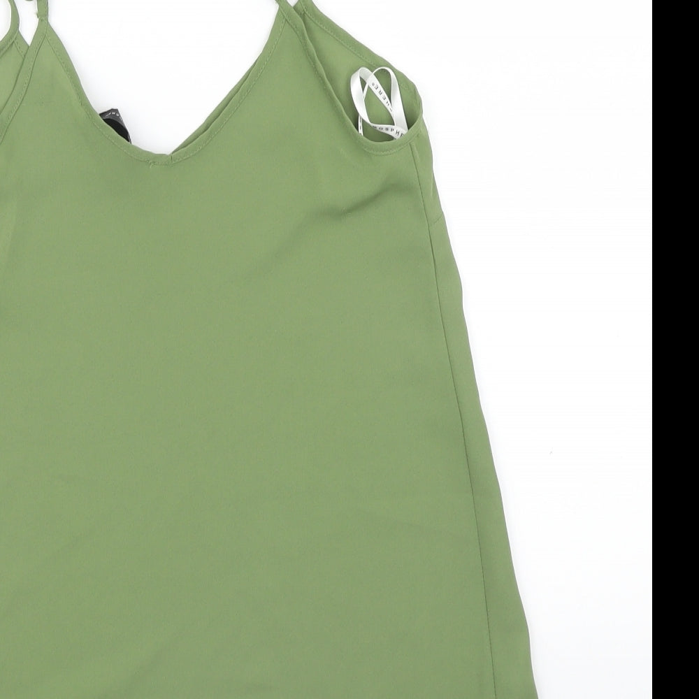 Primark Womens Green   Camisole Tank Size 4