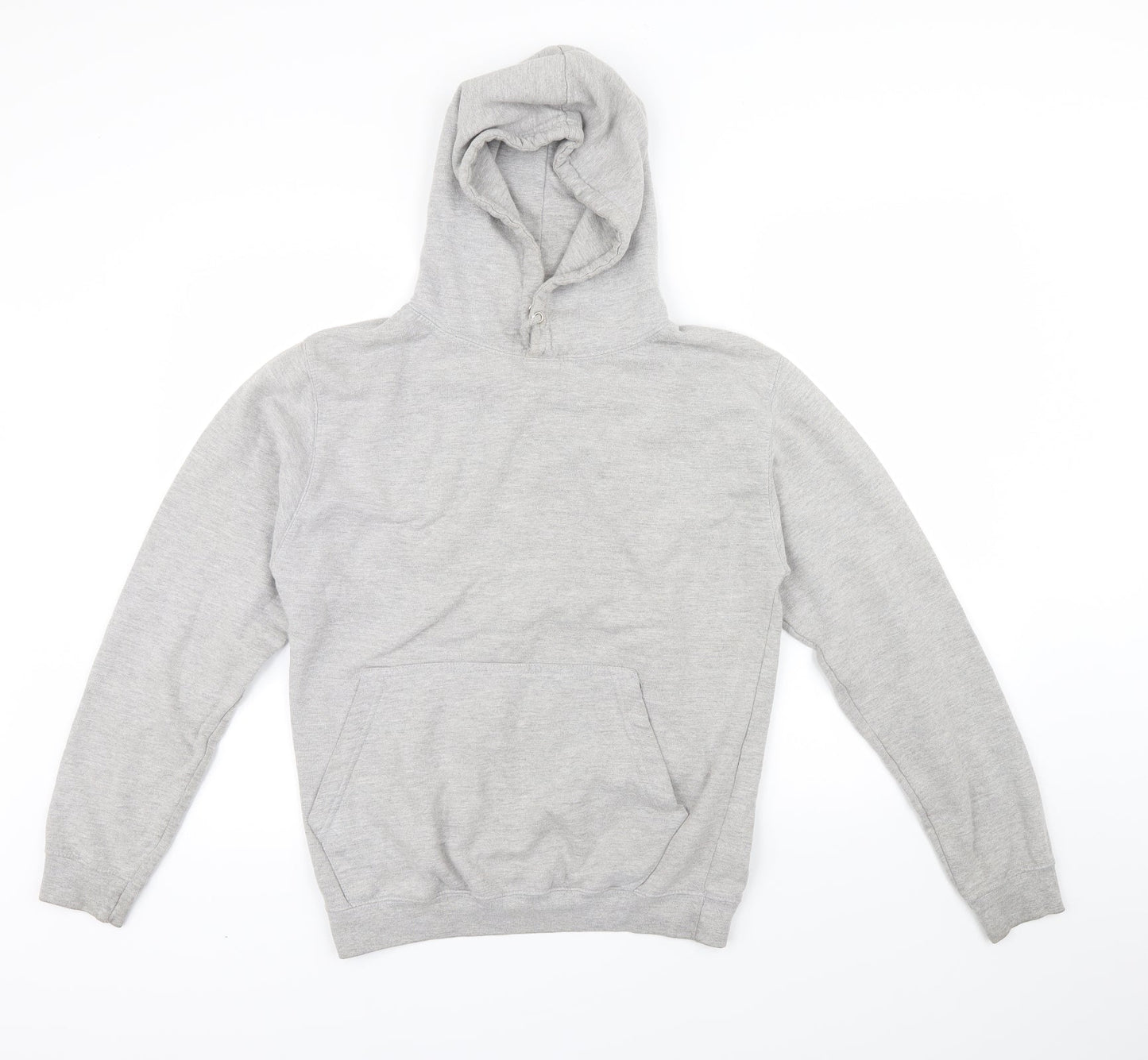 just hoods Womens Grey   Pullover Hoodie Size S