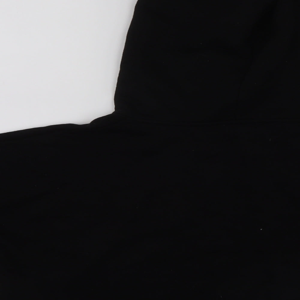 New Look Girls Black   Pullover Hoodie Size 12-13 Years  - Cropped
