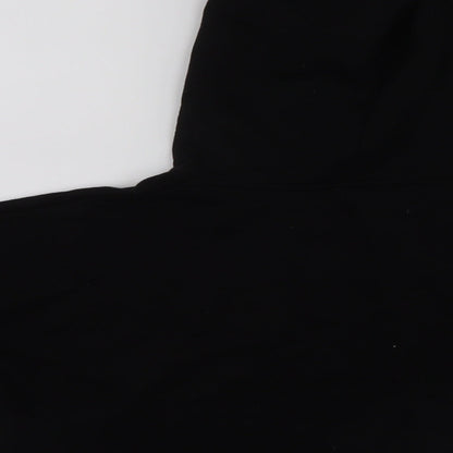 New Look Girls Black   Pullover Hoodie Size 12-13 Years  - Cropped