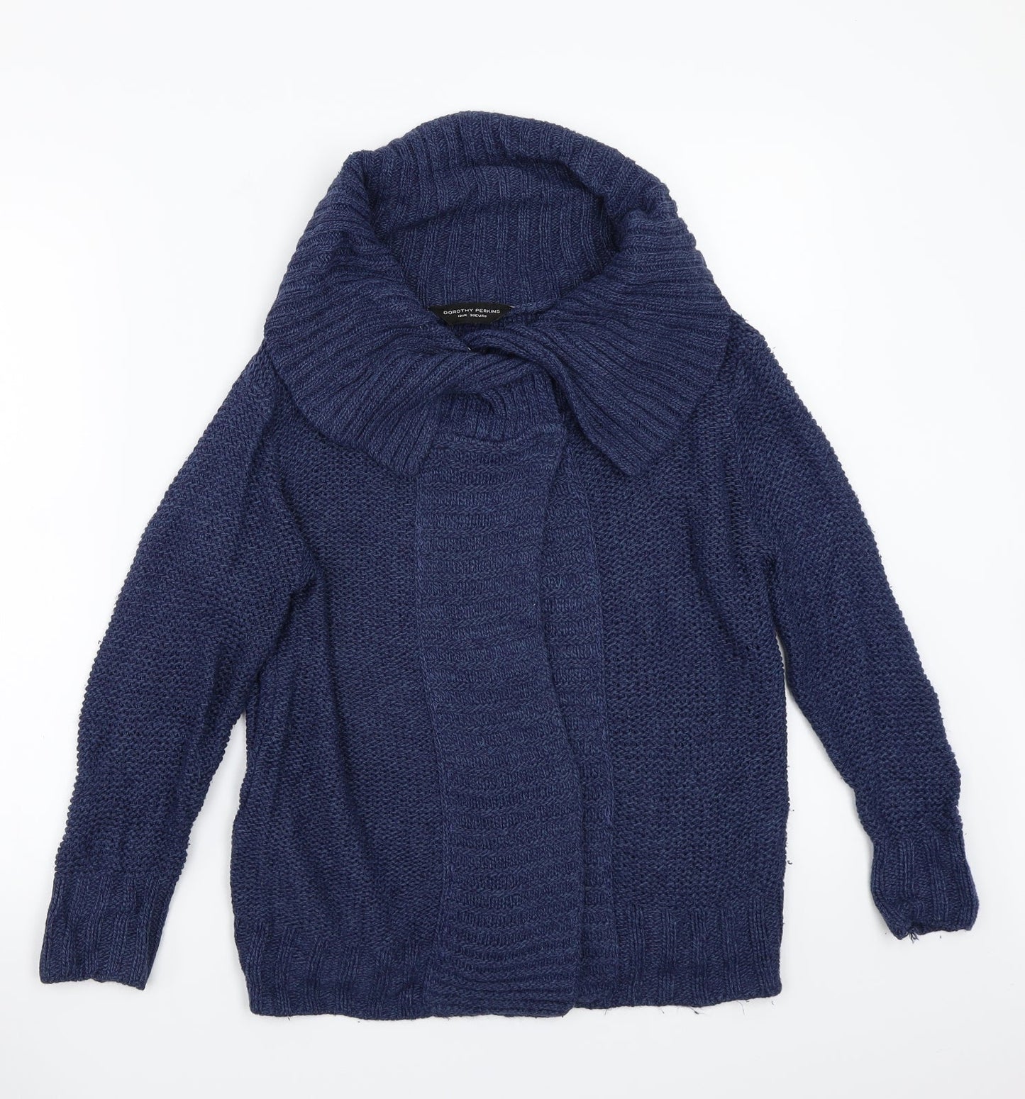 Dorothy Perkins Womens Blue   Cardigan Jumper Size 10
