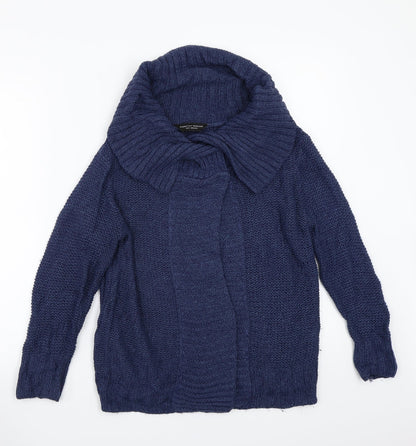 Dorothy Perkins Womens Blue   Cardigan Jumper Size 10