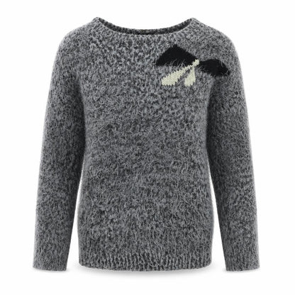 Club L Womens Grey   Pullover Jumper Size S