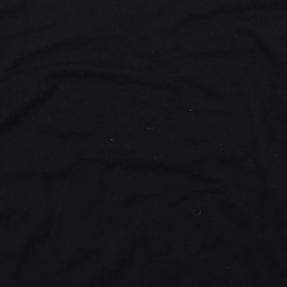 Triangle Womens Black   Pullover Jumper Size M