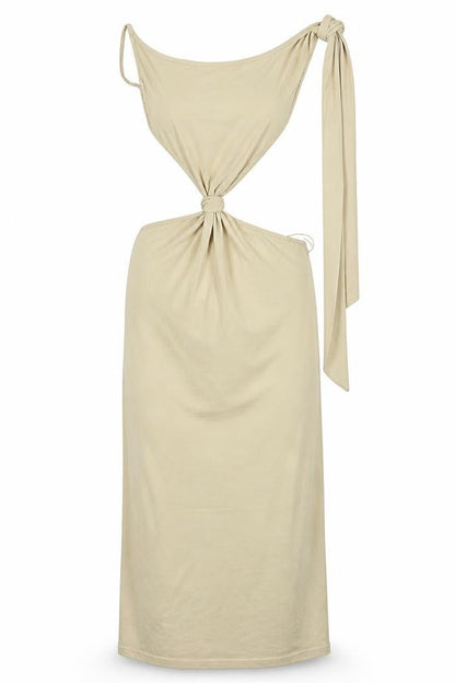 Stassie Womens Beige   A-Line  Size 8