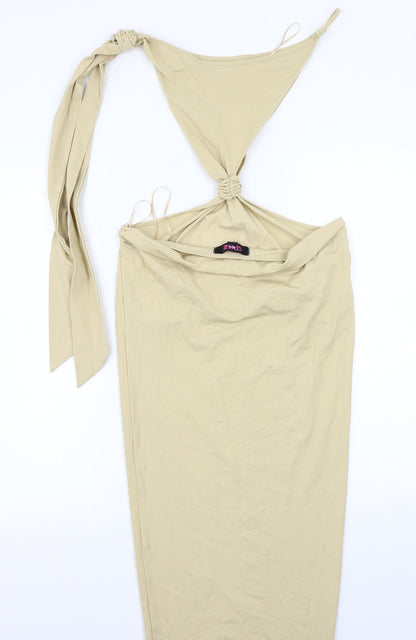 Stassie Womens Beige   A-Line  Size 8