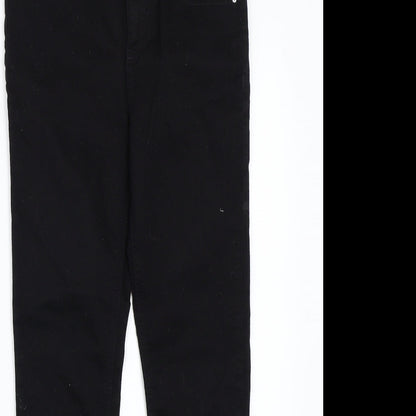 Denim & Co. Womens Black   Skinny Jeans Size 10 L27 in