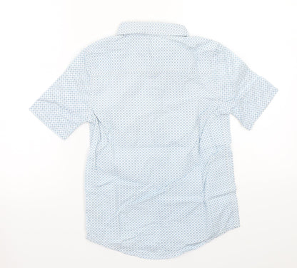 F&F Girls Blue   Basic Button-Up Size 7-8 Years