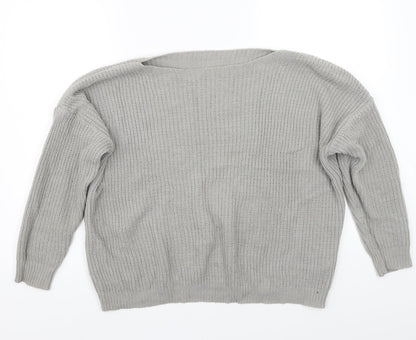 Preworn Womens Grey   Pullover Jumper Size S