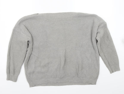 Preworn Womens Grey   Pullover Jumper Size S