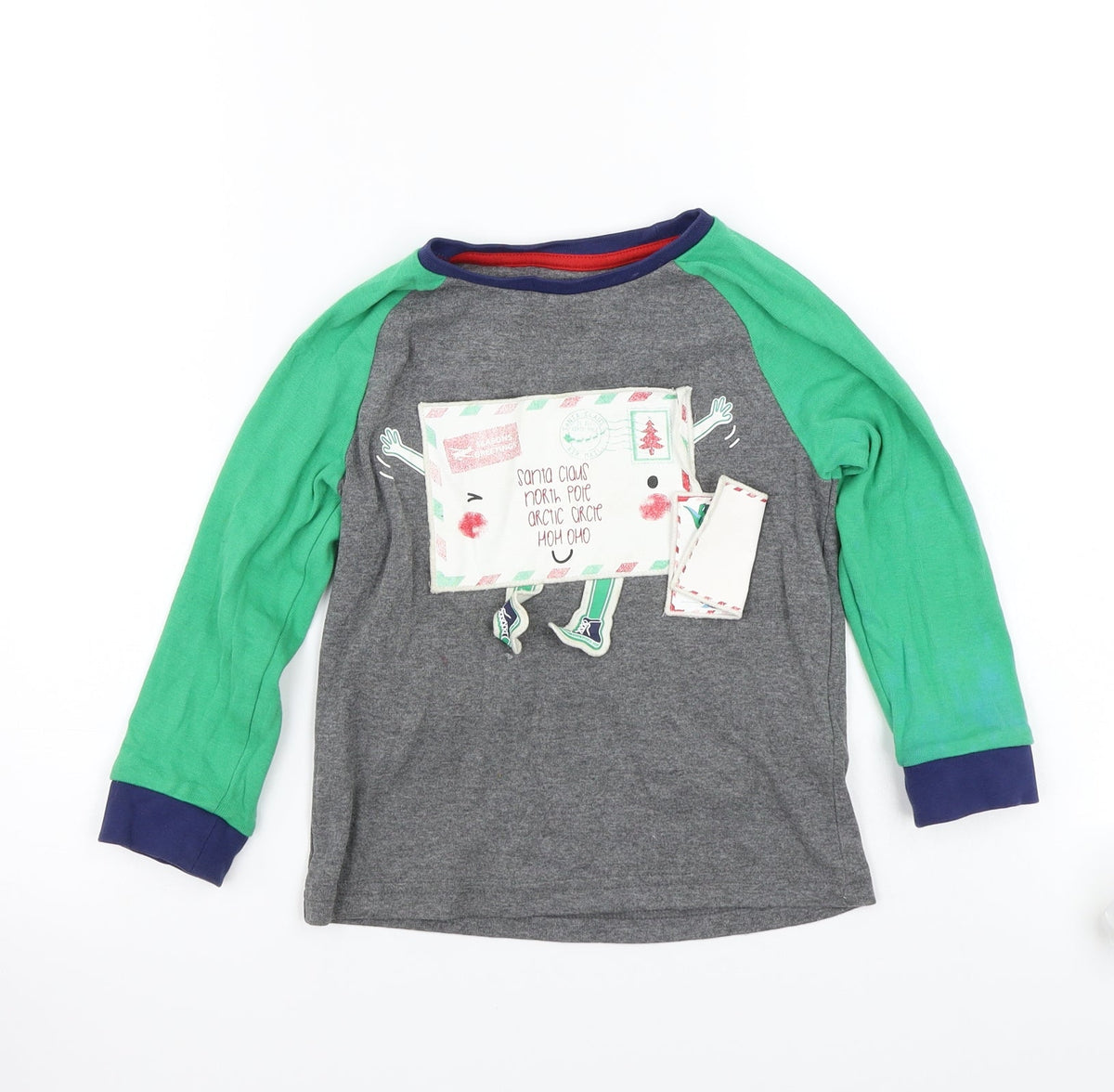 Marks & Spencer Boys Grey   Basic T-Shirt Size 3-4 Years