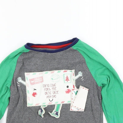 Marks & Spencer Boys Grey   Basic T-Shirt Size 3-4 Years