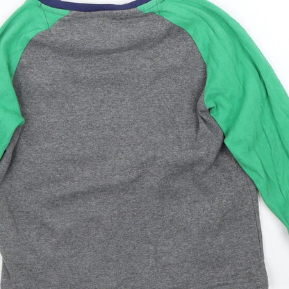 Marks & Spencer Boys Grey   Basic T-Shirt Size 3-4 Years