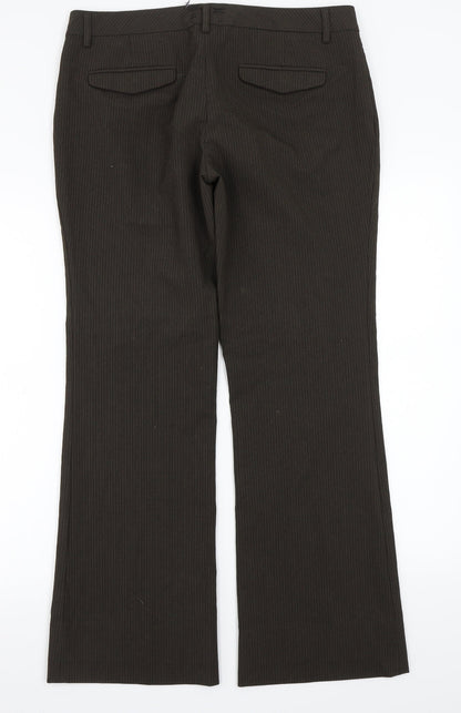 Womens UK Size 8 Gap Regular Fit  Brown Trousers