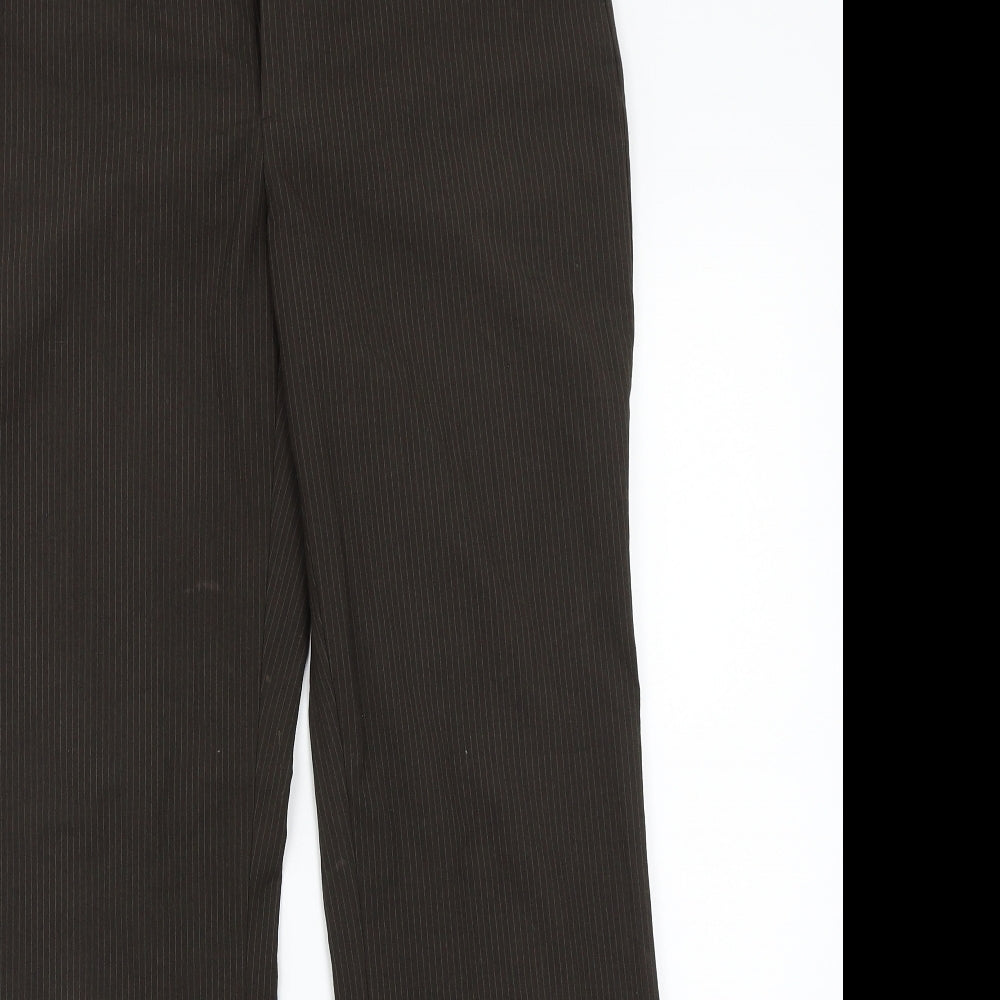 Womens UK Size 8 Gap Regular Fit  Brown Trousers