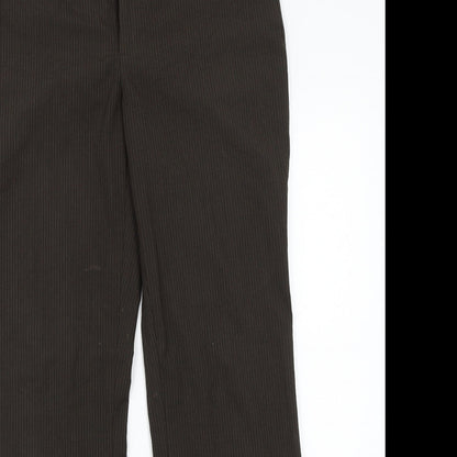 Womens UK Size 8 Gap Regular Fit  Brown Trousers