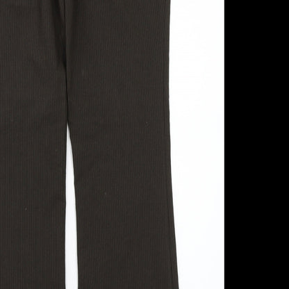 Womens UK Size 8 Gap Regular Fit  Brown Trousers