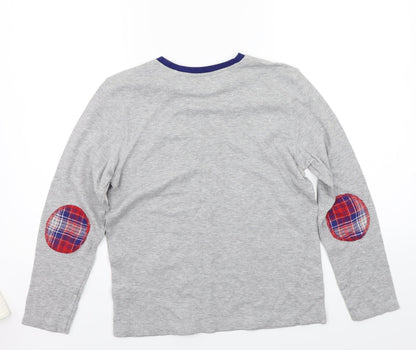 George Girls Grey  Rayon Top Pyjama Top Size 13 Years