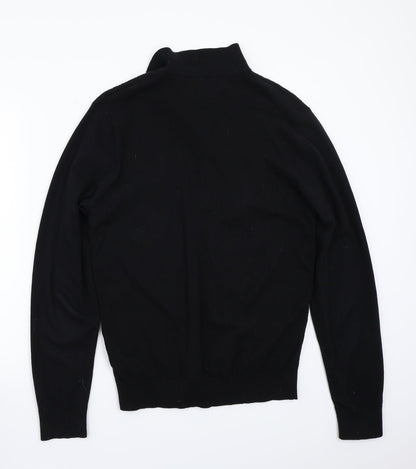 Am london Mens Black   Pullover Jumper Size L