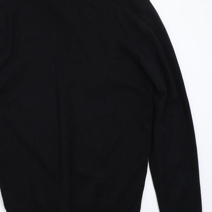 Am london Mens Black   Pullover Jumper Size L