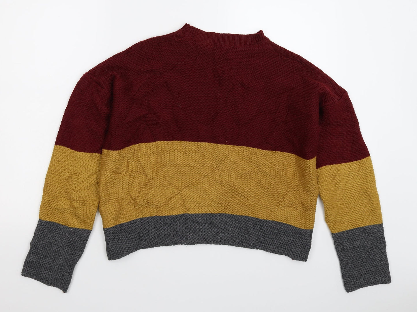 SheIn Womens Multicoloured  Knit Pullover Jumper Size S