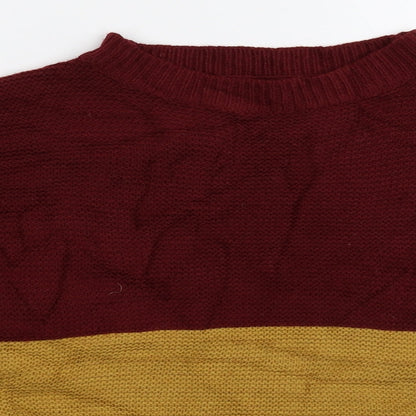 SheIn Womens Multicoloured  Knit Pullover Jumper Size S