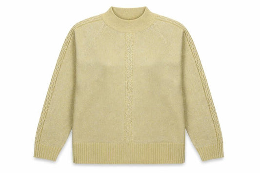 Bonmarché Womens Gold  Knit Pullover Jumper Size M