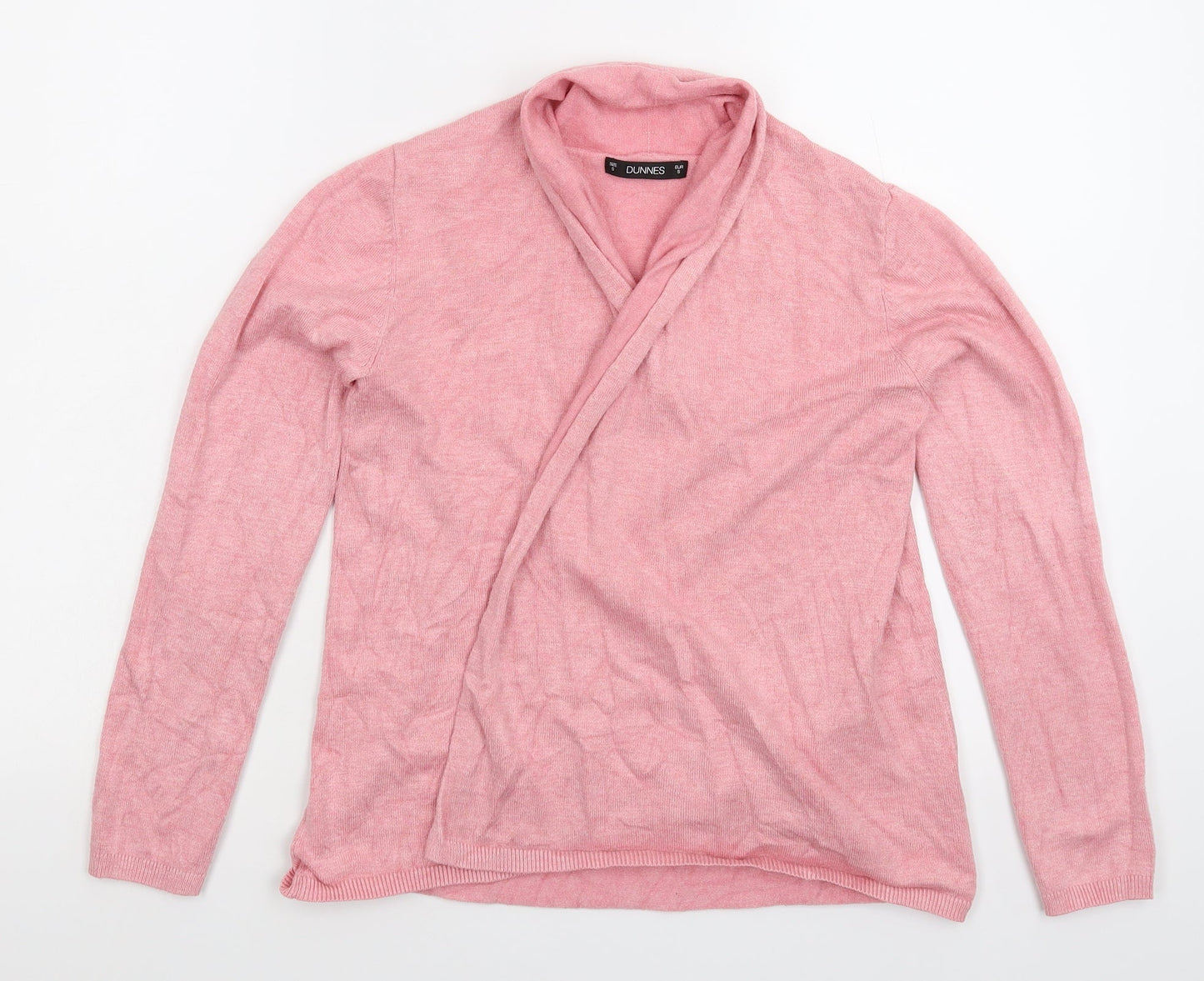 Dunnes Stores Womens Pink  Knit Cardigan Jumper Size S