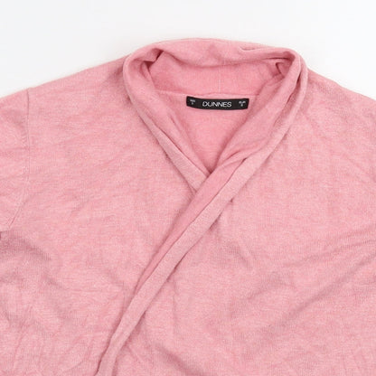 Dunnes Stores Womens Pink  Knit Cardigan Jumper Size S