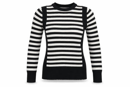 Marks & Spencer Womens Multicoloured Striped Knit Pullover Jumper Size 10
