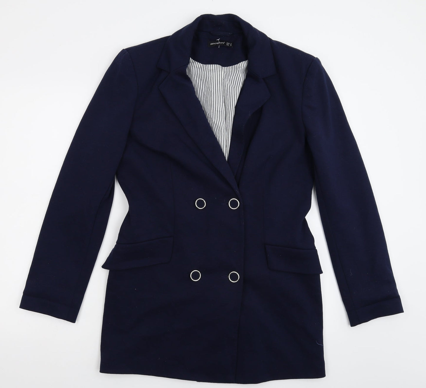 Atmosphere Womens Blue   Jacket Suit Jacket Size 12